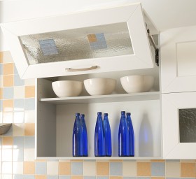 Refrigerator drawers can be built in providing a
different way of storing food.
